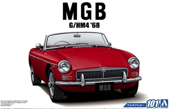 Huvudbild BLMC G/HM4 MG-B MK-2 1968. SKALA 1/24