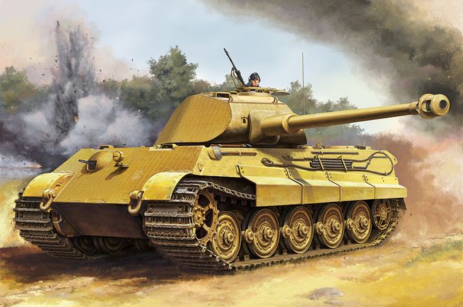 Huvudbild 1/16 Pz.Kpfw.VI Sd.Kfz.182 Tiger II (Porsche ...