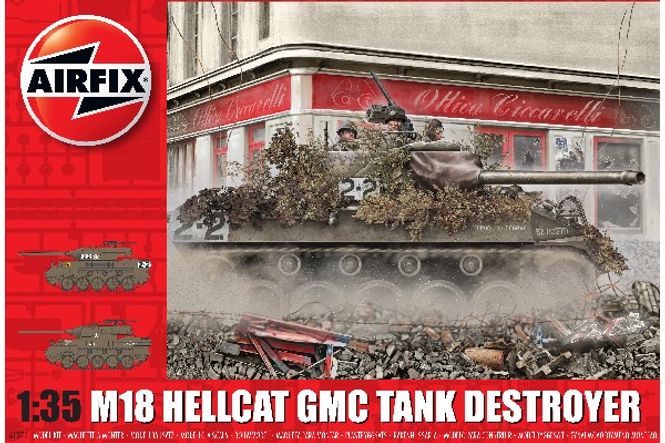Huvudbild M-18BHELLCAT. SKALA 1/35