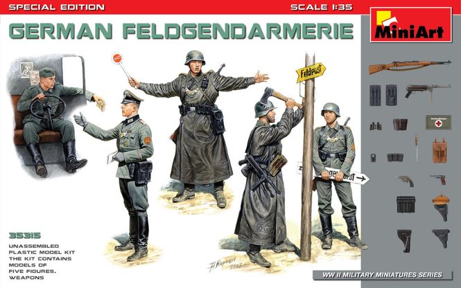 Huvudbild 1/35 German Feldgendarmerie. Special Edition
