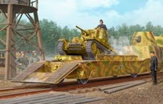 Huvudbild PANZERTRÄGERWAGEN SKALA 1/35