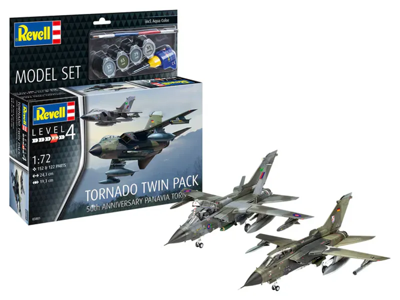 REVELL Model Set 50th Anniversary Tornado 1:72