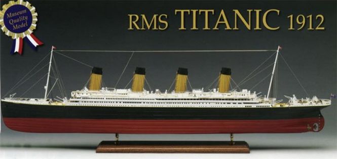 Huvudbild TITANIC 1912 SKALA 1:250