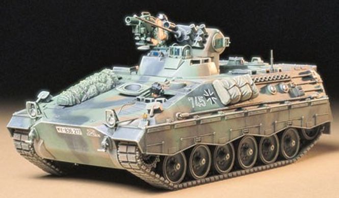 Huvudbild GERMAN ICV MARDER 1A2 MED MILAN, 2 FIGURER INGÅR. ...
