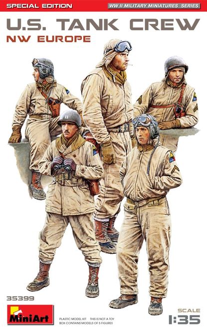 Huvudbild  MiniArt U.S. TANK CREW NW EUROPE. SPECIAL ...
