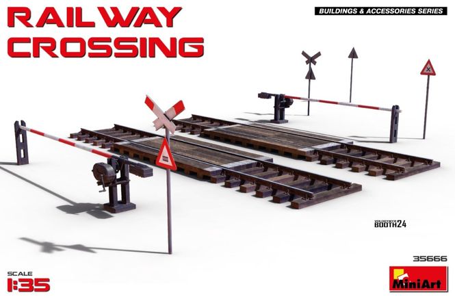 Huvudbild 1/35 Railway Crossing