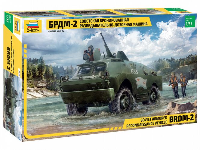 Huvudbild BRDM-2 RUSSIAN ARMOPRED CAR. SKALA 1/35