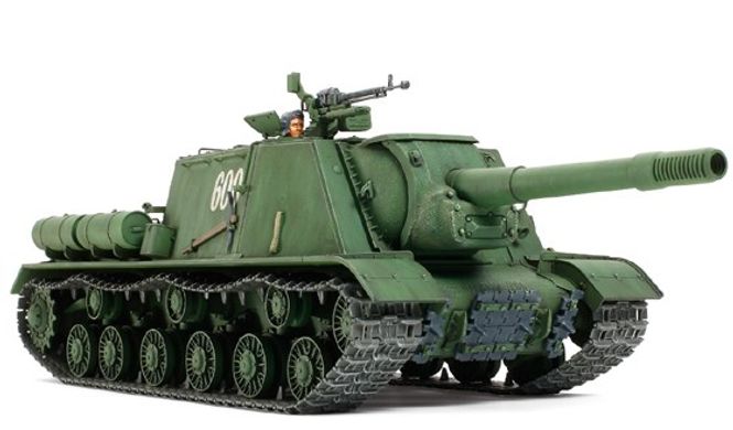 Huvudbild RUSSIAN SELF-PROPELLED GUN JSU-152 MED 2 FIGURER. ...