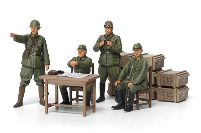 Huvudbild JAPANESE ARMY OFFICER SET. SKALA 1/35