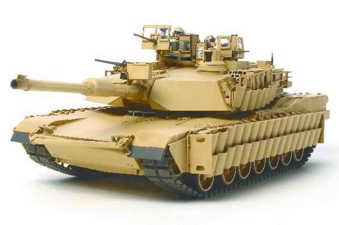 Huvudbild US TANK M1A2 SEP ABRAMS TUSK II MED 2 FIGURER. ...