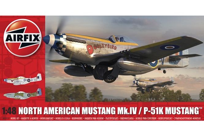 Huvudbild NORTH AMERICAN MUSTANG Mk. IV. 147 DELAR. 205X236 ...