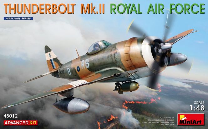 Huvudbild THUNDERBOLT Mk.II. ROYAL AIR FORCE. ADVANCED KIT ...