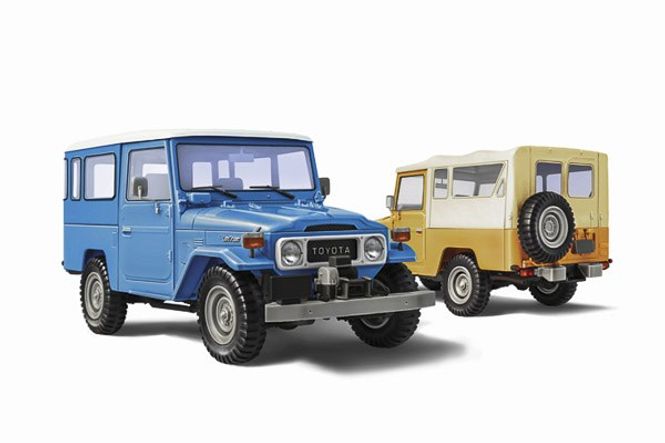 Huvudbild TOYOTA LAND CRUISER BJ44 SOFT TOP/HARD TOP. SKALA ...