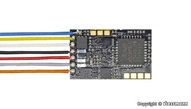 Huvudbild 5296 N Locomotive decoder with cable