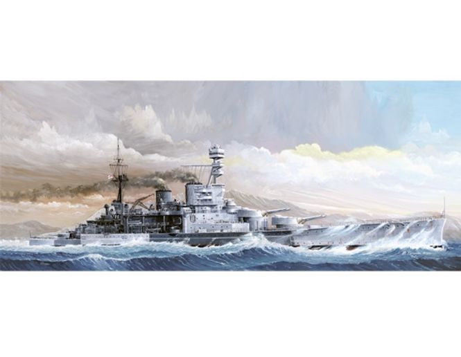 Huvudbild HMS REPULSE 1941 SKALA 1:350