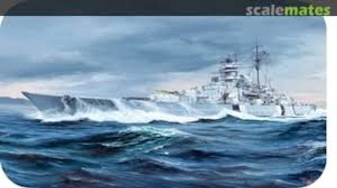 Huvudbild GERMAN BISMARCK BATTLESHIP. SKALA 1/350