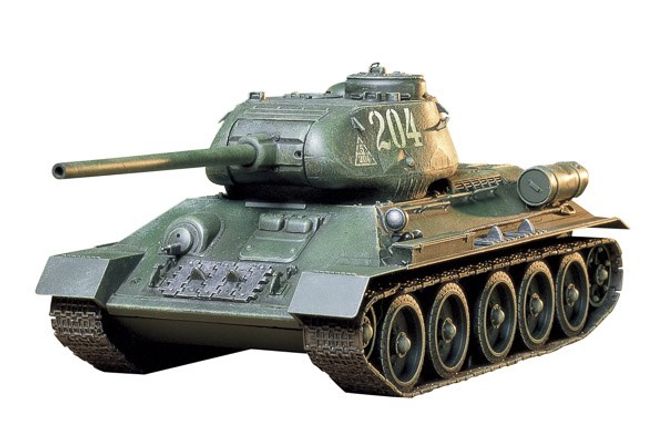 Huvudbild T34/85 RUSSIAN MEDIUM TANK. SKALA 1/35