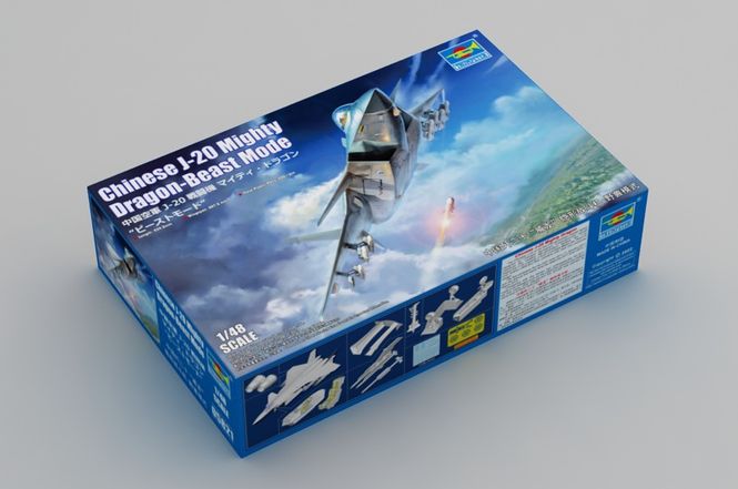 Huvudbild 1/48 Chinese J-20 Mighty Dragon-Beast Mode