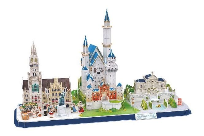 Huvudbild 3D PUZZEL: BAVARIAN SKYLINE.