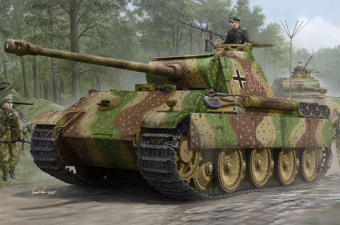 Huvudbild SD, KFZ. 171 PANTHER AUSF. G EARLY. SKALA 1/35