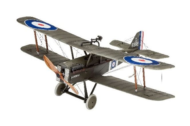 Huvudbild 1918 BRITISH S.E. 5a. 104 DELAR, 133x169 mm. NIVÅ ...