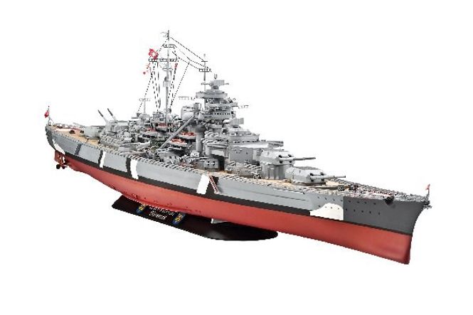 Huvudbild BISMARCK 1940. 572 DELAR L=718mm. NIVÅ 5 AV 5. ...