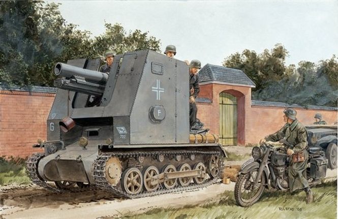 Huvudbild 15 CM. S.I. (SF) AUF. PC. KPFW.I AUSF. B. SKALA ...