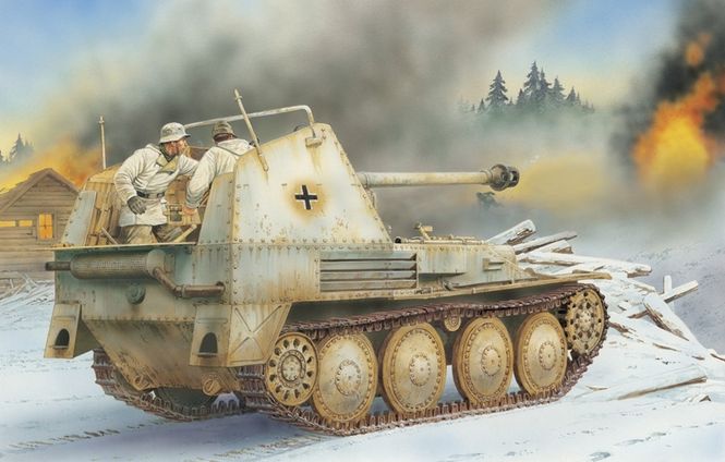 Huvudbild SD,KFZ. 138 MARDER III AUSF,M INITAL PROD. SKALA ...