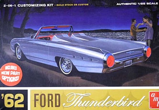 Huvudbild 1962 FORD THUNDERBIRD. SKALA 1/25