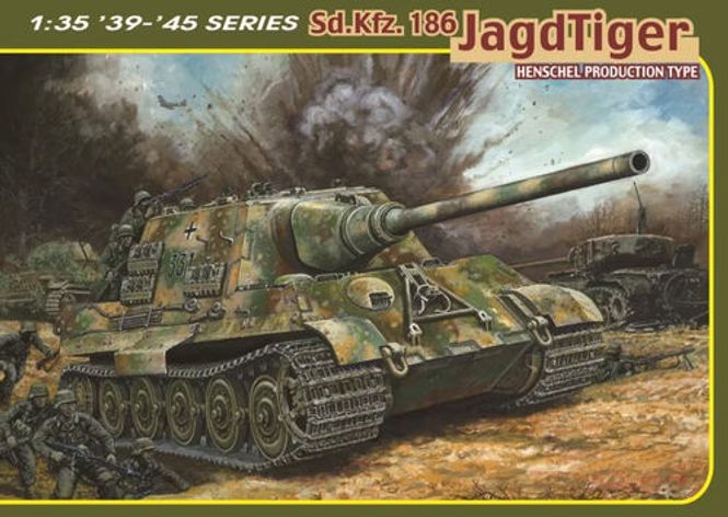 Huvudbild 1/35 Sd.Kfz.186 Jagdtiger Henschel Production ...