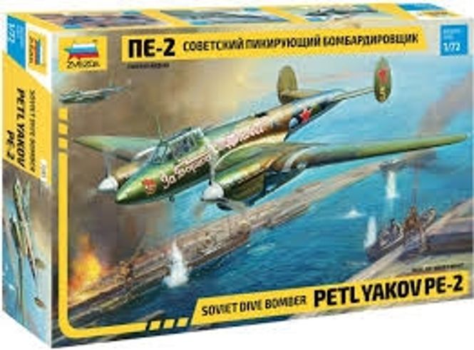 Huvudbild PETLYAKOV PE-2 SKALA 1/72