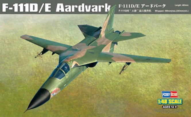 Huvudbild 1/48 F-111D/E Aardvark