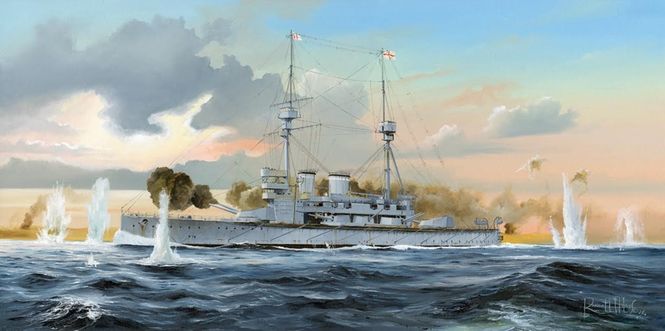 Huvudbild HMS LORD NELSON SKALA 1:350