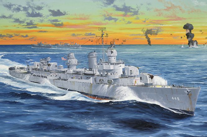 Huvudbild 1/200 USS Fletcher DD-445