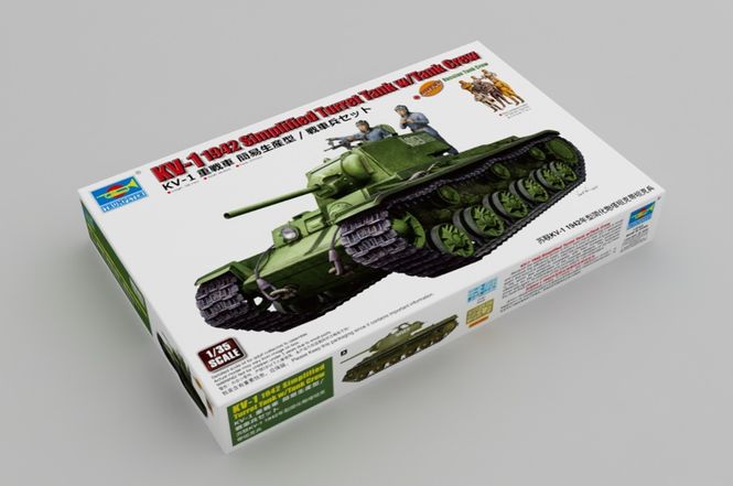 Huvudbild 1/35 KV-1 1942 Simplified Turret Tank w/Tank Crew