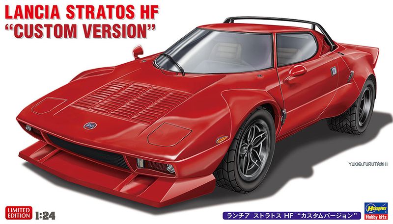 1/24 Lancia Stratos Hf Custom Version