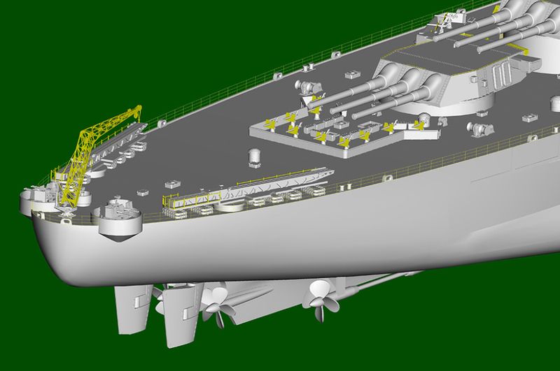1/350 USS Ohio BB-68