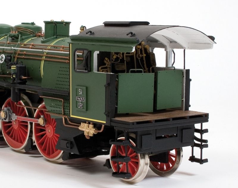 Bayrische S 3/6 Lok mit Tender BR-18 metallbyggsats 1:32