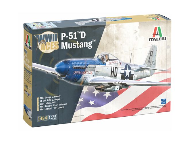 Huvudbild 1/72 P-51D Mustang Aces