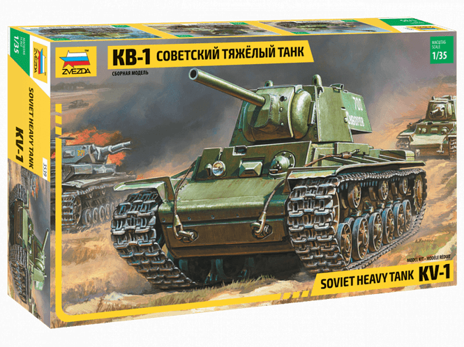 Huvudbild SOVIET HEAVY TANK KVB-1. SKALA 1/35