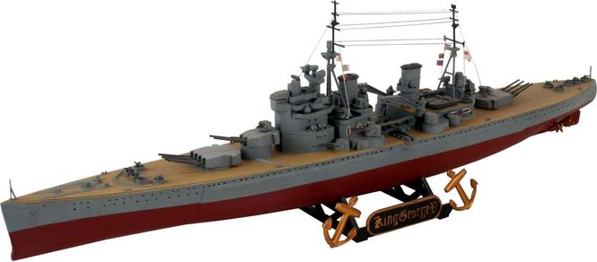 Huvudbild BRITISH BATTLESHIP KING GEORGE V. L=649mm. SKALA ...