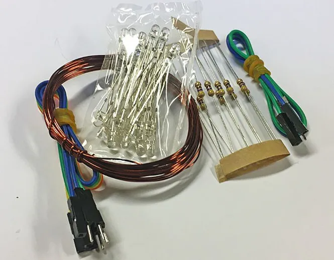 Huvudbild  LED-set 48 pcs for wooden boats from NCB, TM and ...