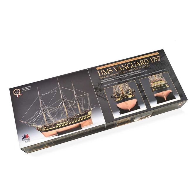 Huvudbild HMS Vanguard Model Ship Kit  (Victory Models)
