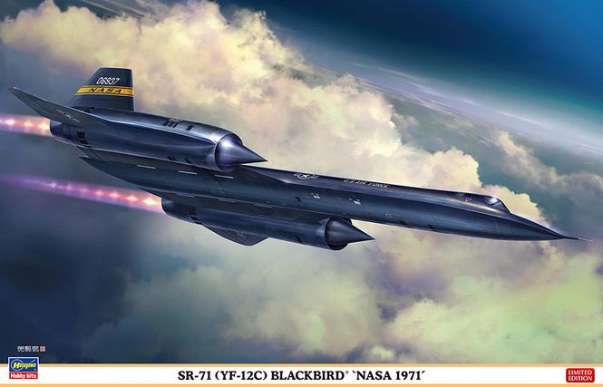 Huvudbild 1/72 SR-71 Blackbird, NASA 1971