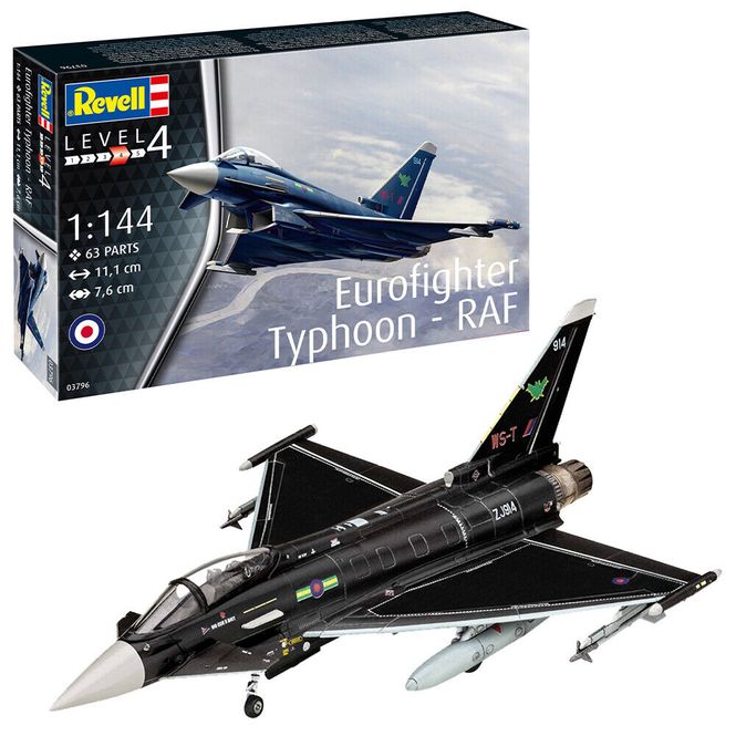 Huvudbild REVELL Eurofighter Typhoon - RAF 1:144