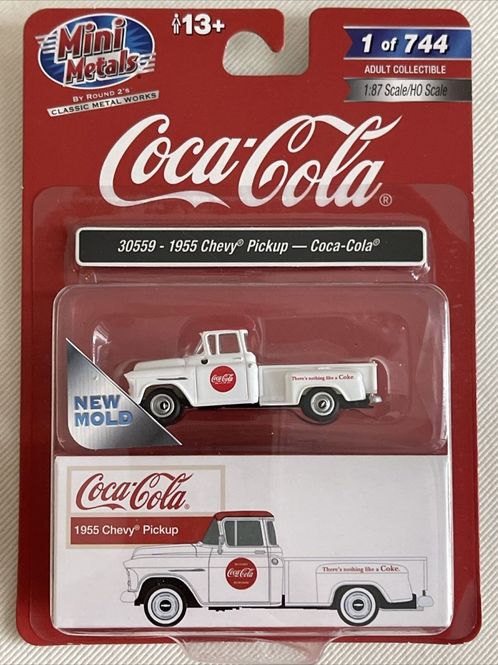 Huvudbild HO Scale Coca-Cola 1955 Chevy Pickup