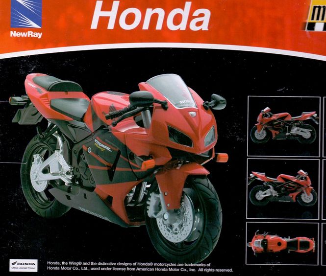 Huvudbild 2007 HONDA CBR 1000RR. SKALA 1/12