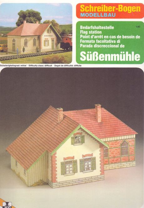 Huvudbild MINDRE STATIONSBYGGNAD SKALA 1/90