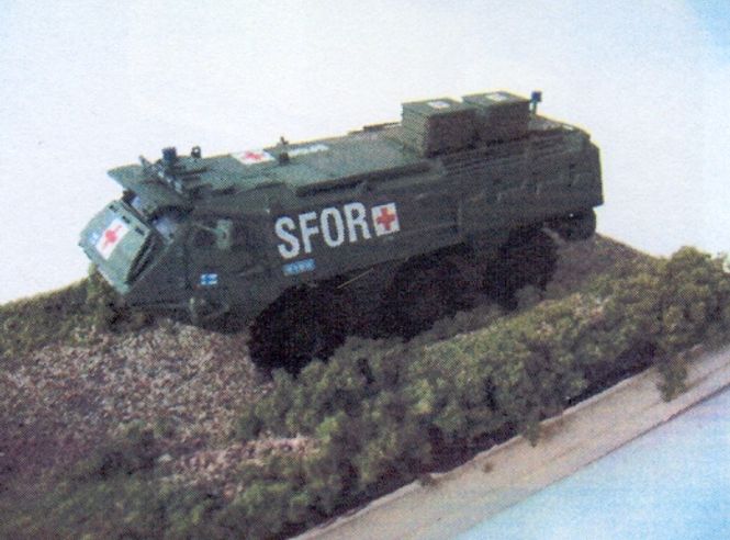 Huvudbild SISU XA-180 AMBULANCE VER. 2. SKALA 1/72