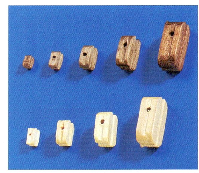 Huvudbild BLOCK ENTRÅDIG, NATURBRUN 5 mm. (10st)